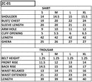 ZC-02 3PC STITCHED