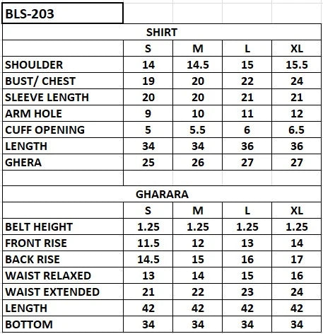 BLS-203 4PC STITCHED