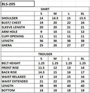BLS-205 4PC STITCHED