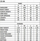 ZC-08 3 PC STITCHED
