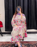 3-Pc  Lawn Dress