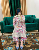 3-Pc  Lawn Dress